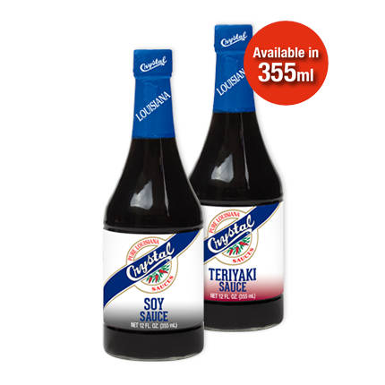 Crystal Soya & Crystal Teriyaki Sauces